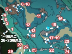 原神玩家必看：松果富集地大盘点，采集地点位置路线图全解析