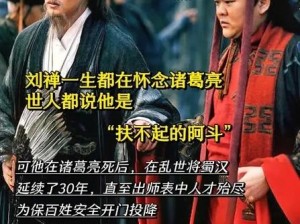 刘禅竟背着诸葛亮做出这种事