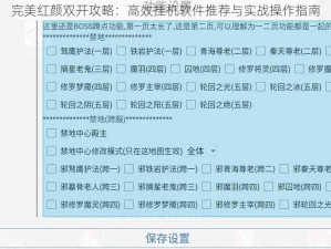 完美红颜双开攻略：高效挂机软件推荐与实战操作指南