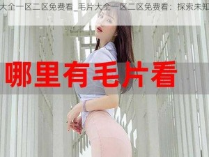 毛片大全一区二区免费看_毛片大全一区二区免费看：探索未知的世界