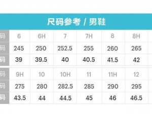 日本一码二码三码尺码，适合不同身材的贴心选择