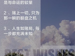 烟雨江湖赌徒命运转折的触发之道：抉择、风险与归宿的探寻