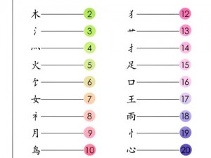 《汉字魔法》第30关开锁通关攻略