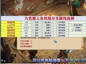 关于魔天记手游九色鹿神通全面解析与列表概览