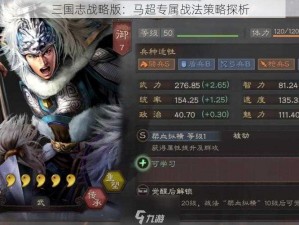 三国志战略版：马超专属战法策略探析