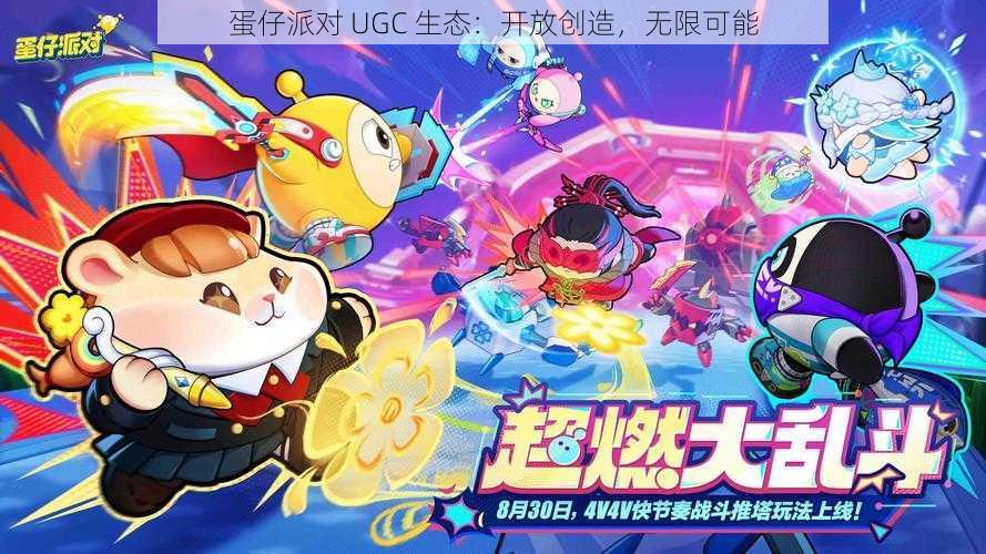 蛋仔派对 UGC 生态：开放创造，无限可能