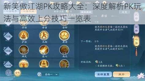 新笑傲江湖PK攻略大全：深度解析PK玩法与高效上分技巧一览表