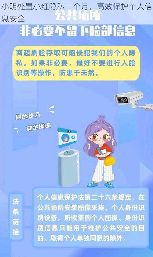 小明处置小红隐私一个月，高效保护个人信息安全