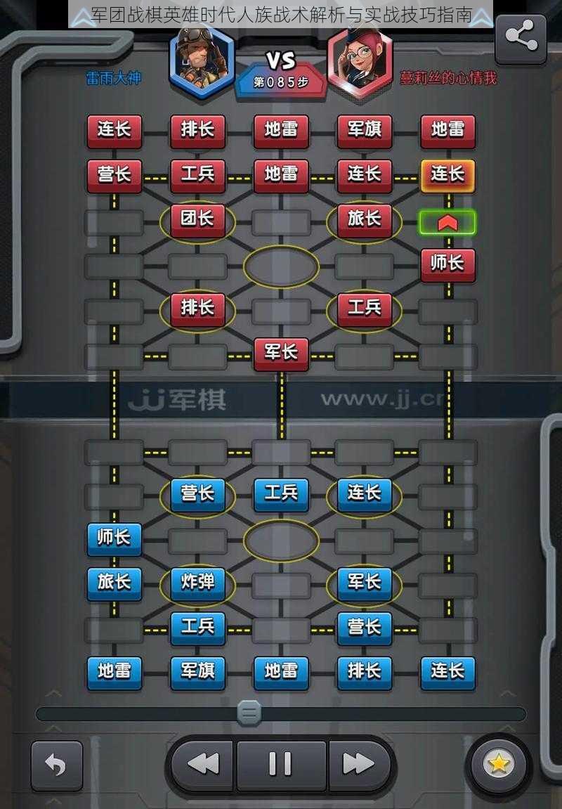 军团战棋英雄时代人族战术解析与实战技巧指南