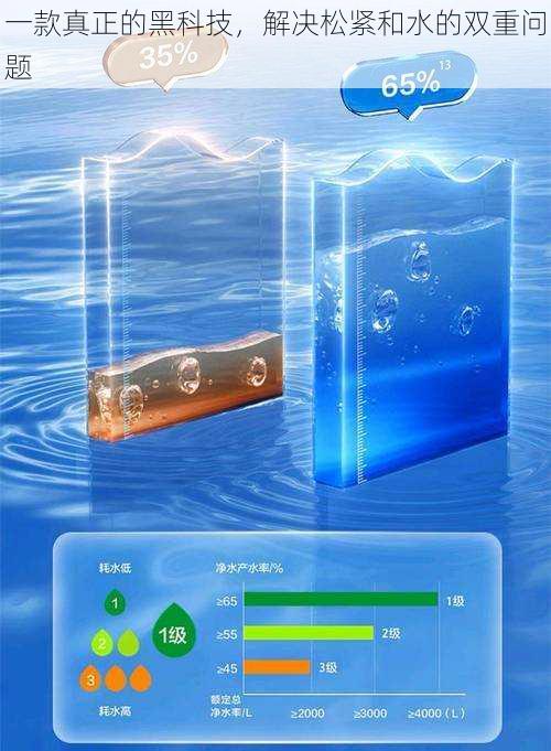 一款真正的黑科技，解决松紧和水的双重问题
