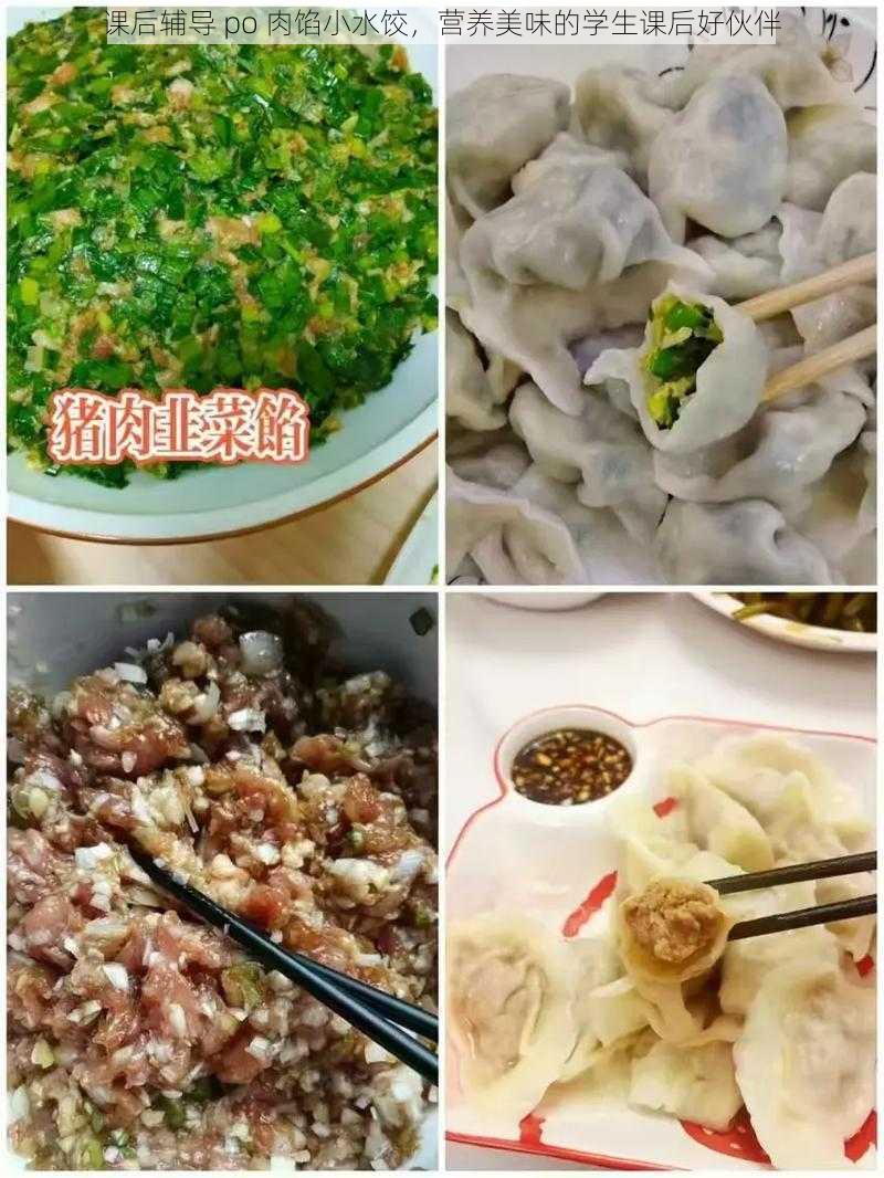 课后辅导 po 肉馅小水饺，营养美味的学生课后好伙伴