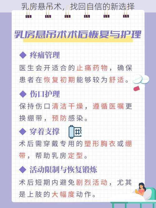 乳房悬吊术，找回自信的新选择