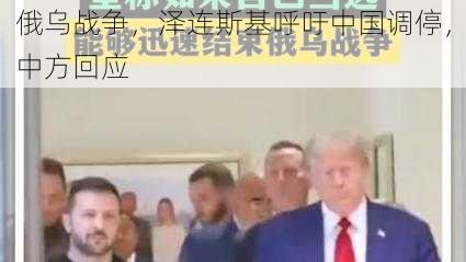 俄乌战争，泽连斯基呼吁中国调停，中方回应