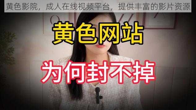 黄色影院，成人在线视频平台，提供丰富的影片资源