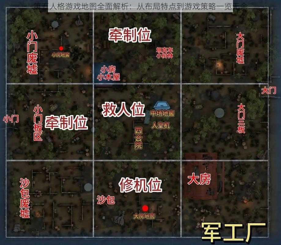 第五人格游戏地图全面解析：从布局特点到游戏策略一览无余