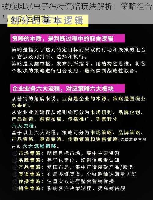 螺旋风暴虫子独特套路玩法解析：策略组合与实战运用指南