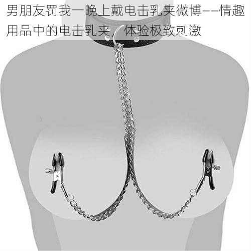 男朋友罚我一晚上戴电击乳夹微博——情趣用品中的电击乳夹，体验极致刺激