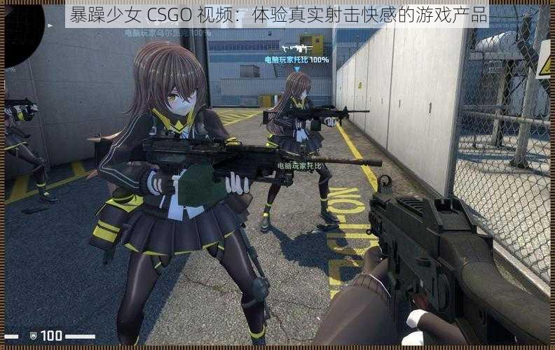 暴躁少女 CSGO 视频：体验真实射击快感的游戏产品