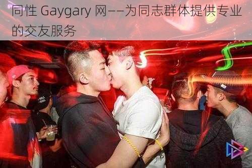 同性 Gaygary 网——为同志群体提供专业的交友服务