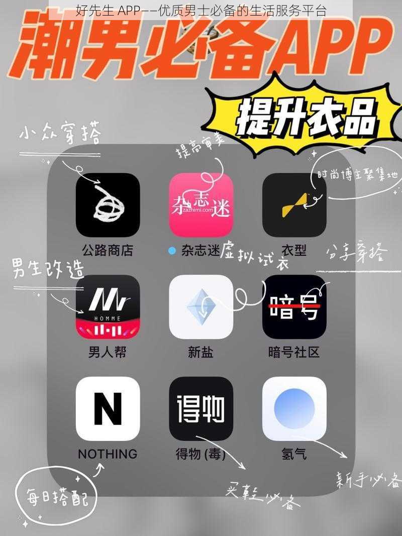 好先生 APP——优质男士必备的生活服务平台