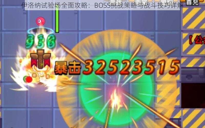 伊洛纳试验场全面攻略：BOSS挑战策略与战斗技巧详解