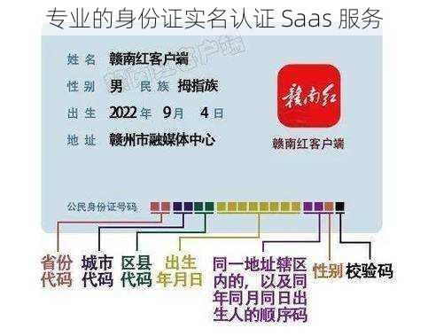 专业的身份证实名认证 Saas 服务