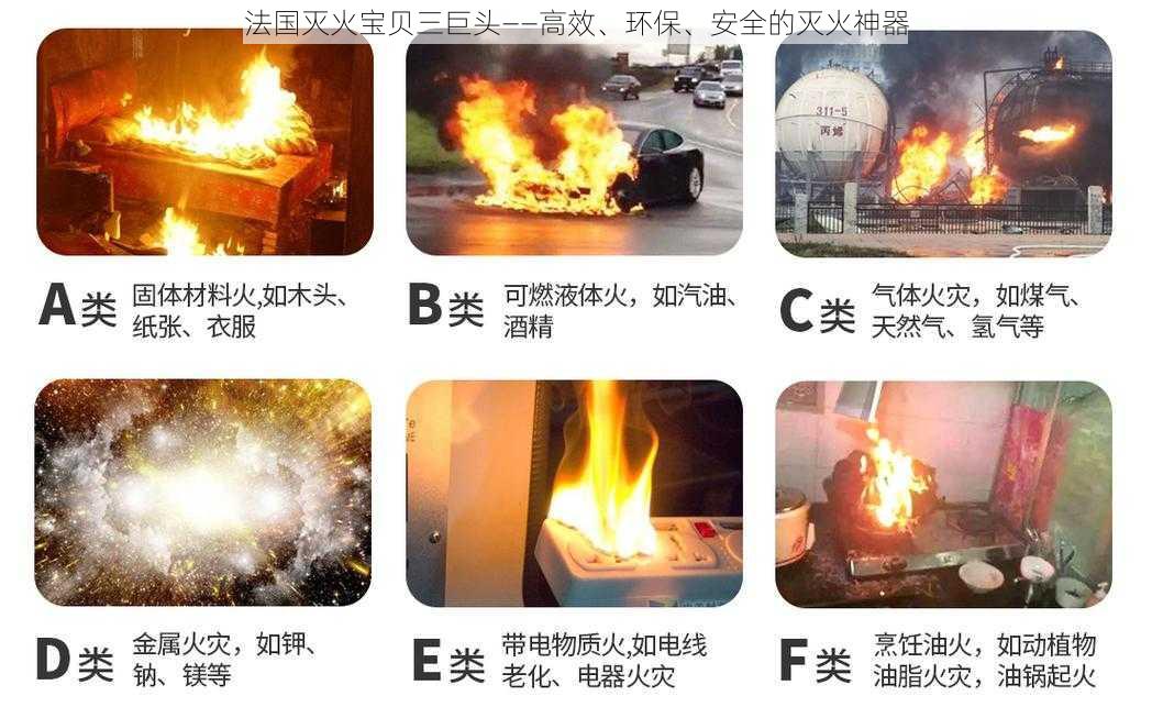 法国灭火宝贝三巨头——高效、环保、安全的灭火神器