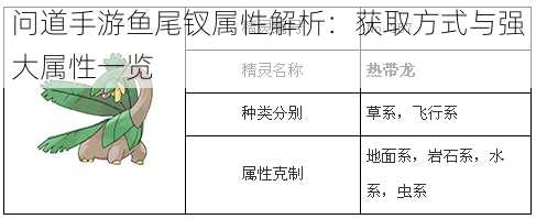 问道手游鱼尾钗属性解析：获取方式与强大属性一览