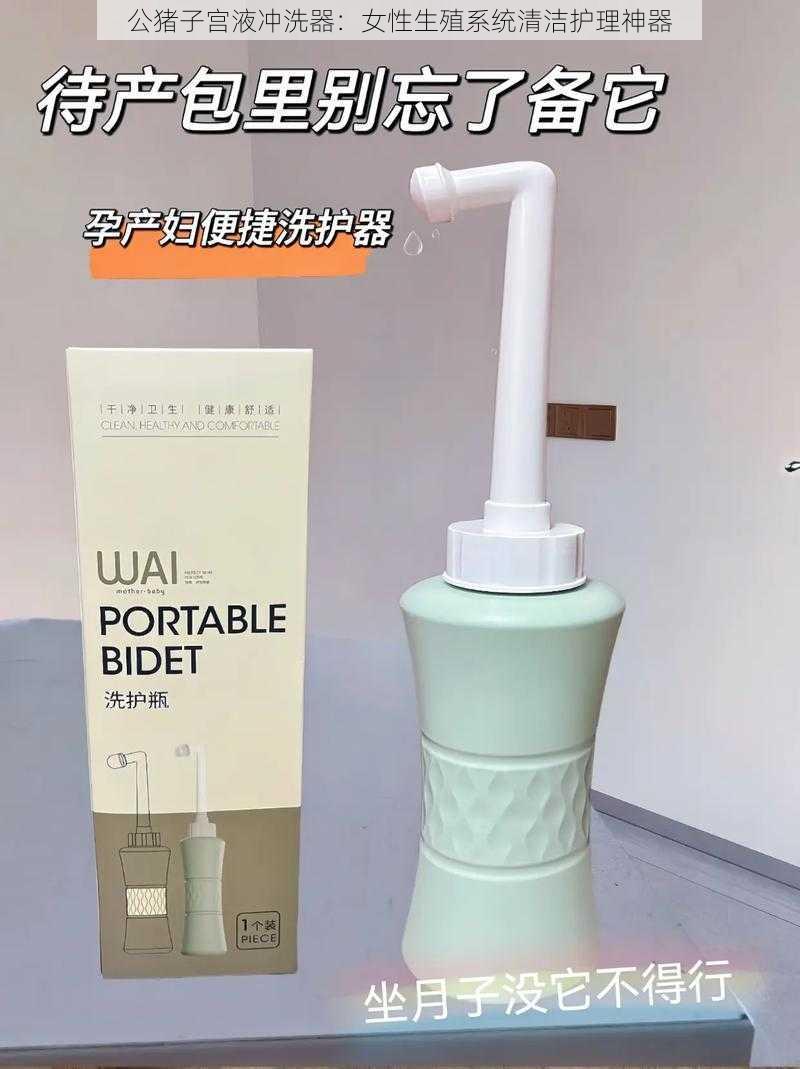 公猪子宫液冲洗器：女性生殖系统清洁护理神器