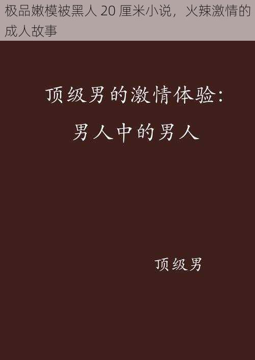 极品嫩模被黑人 20 厘米小说，火辣激情的成人故事