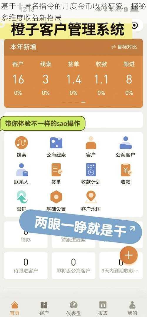 基于非匿名指令的月度金币收益研究：探秘多维度收益新格局