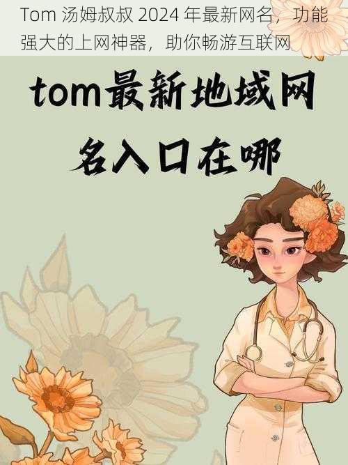 Tom 汤姆叔叔 2024 年最新网名，功能强大的上网神器，助你畅游互联网