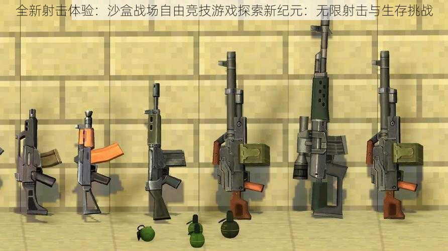 全新射击体验：沙盒战场自由竞技游戏探索新纪元：无限射击与生存挑战