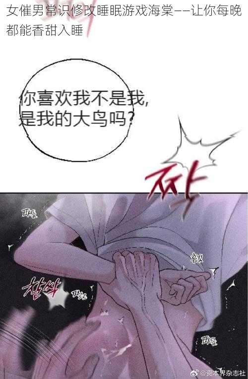 女催男常识修改睡眠游戏海棠——让你每晚都能香甜入睡