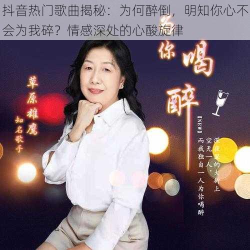 抖音热门歌曲揭秘：为何醉倒，明知你心不会为我碎？情感深处的心酸旋律