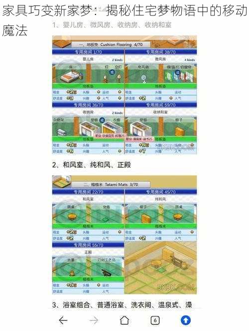 家具巧变新家梦：揭秘住宅梦物语中的移动魔法