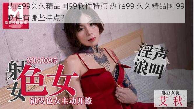 热re99久久精品国99软件特点 热 re99 久久精品国 99 软件有哪些特点？