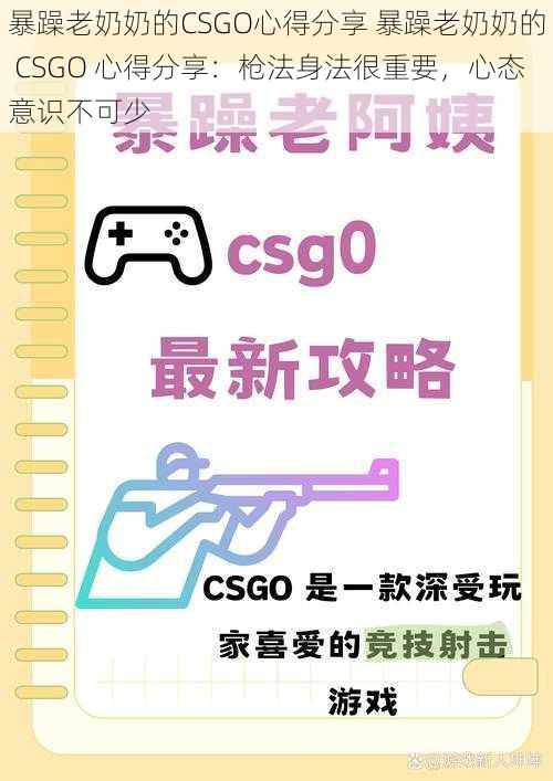 暴躁老奶奶的CSGO心得分享 暴躁老奶奶的 CSGO 心得分享：枪法身法很重要，心态意识不可少