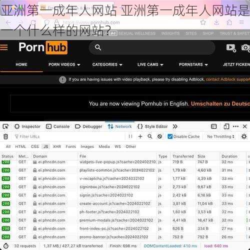 亚洲第一成年人网站 亚洲第一成年人网站是一个什么样的网站？