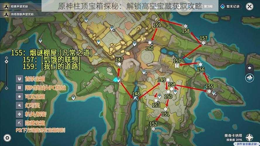 原神柱顶宝箱探秘：解锁高空宝藏获取攻略