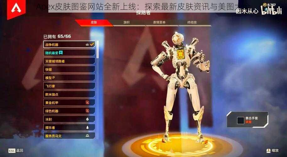 Apex皮肤图鉴网站全新上线：探索最新皮肤资讯与美图大全